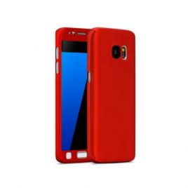 Husa FullBodyRed pentru Samsung Galaxy J3 2017 acoperire completa  360grade cu folie de protectie gratis
