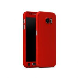 Husa FullBodyRed pentru Samsung Galaxy J7 2017 acoperire completa  360grade cu folie de protectie gratis