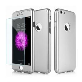 Husa FullBodySilver pentru Apple iPhone7 acoperire completa  360grade cu folie de protectie gratis