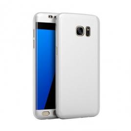Husa FullBodySilver pentru Samsung Galaxy S7 Edge acoperire completa  360grade cu folie de protectie gratis