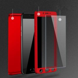 Husa FullBody Red pentru Samsung Galaxy A5 2017  360grade + folie de sticla gratis