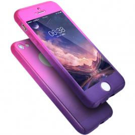 HusaFullBody Degrade pentru Apple iPhone 6 Plus /Apple iPhone 6S Plus cu folie de protectie gratis