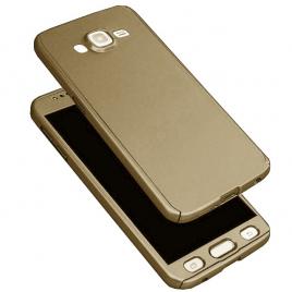 HusaFullBody Gold pentru Samsung Galaxy J3 2016cu folie de protectie gratis
