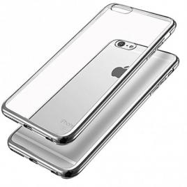 HusaTPU Electroplating Silver pentru Apple iPhone 6 Plus / Apple iPhone 6S Plus