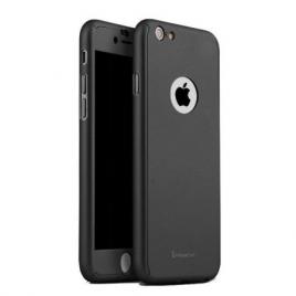 Husa de protectie pentru Apple iPhone 6 Plus / 6S Plus iPaky Pro Black Originalacoperire completa  360grade cu folie de protectie gratis