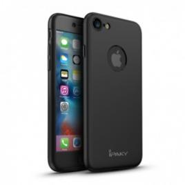 Husa iPaky pentru Apple iPhone 6 Plus/6S Plus Full Cover  360+ folie sticla Negru