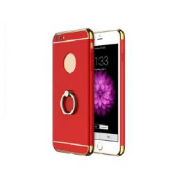 Husa telefon Apple iPhone 6 Plus/6S Plus offera protectie 3in1 Ring Red + Folie de sticla gratis
