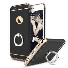 Husa telefon Iphone 6/6S Plus ofera protectie 3in1 Ultrasubtire - Black S Ring
