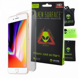 Folie Alien Surface HD Apple iPhone 8 Plus protectie spate laterale + Alien Fiber cadou