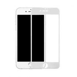 Folie de sticla5Dduritate 10H alba pentru Apple iPhone 8 Plus