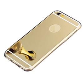 Husa Apple iPhone 5/5S/SEElegance Luxury tip oglinda Gold