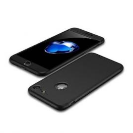 Husa FullBodyBlack pentru Apple iPhone 8 acoperire completa  360grade cu folie de protectie gratis