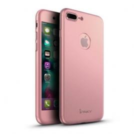 Husa FullBodyRose - Gold pentru Apple iPhone 8 Plus acoperire completa  360grade cu folie de protectie gratis