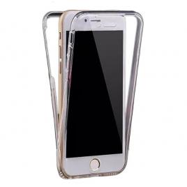 Husa FullBodyTransparent ultra slim TPU pentru Apple iPhone 8
