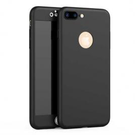 Husa FullbodyBlack pentru Apple iPhone 8 acoperire completa  360grade cu folie de sticla gratis