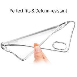 HusaTPU slim transparent pentru Apple Iphone X