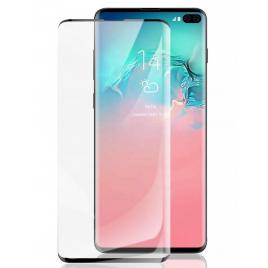 Folie de sticla pentru Samsung Galaxy S10cu margini colorate Negru