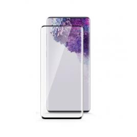 Folie de sticla pentru Samsung Galaxy S20 Plus cu margini colorate Negru
