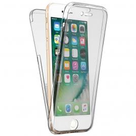 Husa Full TPU  360 (fata + spate) pentru iPhone 7 Plus Transparent