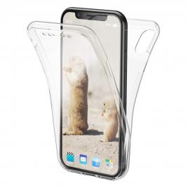 Husa Full TPU  360 (fata + spate) pentru iPhone XR Transparent