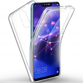 Husa silicon 360 Huawei Mate 20 LITE fata-spate transparenta