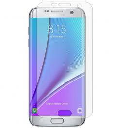 Folie de protectie Samsung Galaxy S7 EDGE acopera tot ecranul (Full Cover) din policarbonat Clear