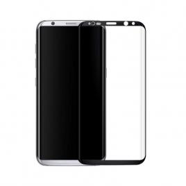 Folie de protectie Tempered Glass 3D Black pentru Samsung Galaxy S8