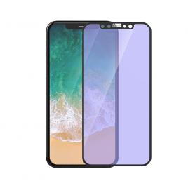 Folie de protectie tempered glass iPhone X XS Privacy 3D Negru