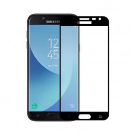 Folie din sticla temperata full size pentru Samsung Galaxy J5 2017 - Negru