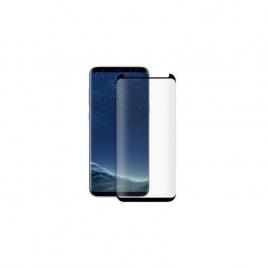 Folie protectie  pentru Samsung Galaxy S8 (G950) Tempered Glass 3D Margini Curbate Case Friendly 0.3mm Neagra