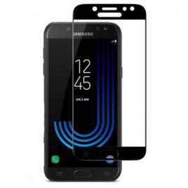 Folie sticla 5D Full Screen pentru Samsung Galaxy J7 2017-margine neagra