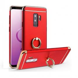 Husa Samsung Galaxy J3 2017 Elegance Luxury 3in1 Ring Red