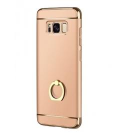 Husa Samsung Galaxy J7 2017 Elegance Luxury 3in1 Ring Gold