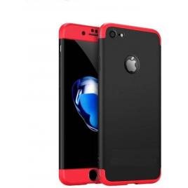 Husa Apple iPhone 8 360 3in1 Negru-Rosu