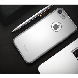 Husa IPAKY Office Style Full Protection - Hybrid - iPhone 7 (Silver)