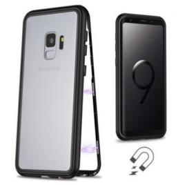 Husa de protectie Samsung Galaxy S9 Plus Aluminium Case Black Perfect Fit