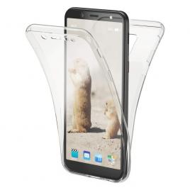 Husa Full TPU  360 (fata + spate) pentru Samsung Galaxy A6 (2018) Transparent