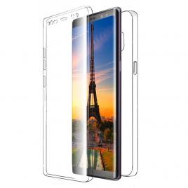 Husa Full TPU  360 (fata + spate) pentru Samsung Galaxy Note 8 Transparent