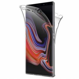 Husa Full TPU  360 (fata + spate) pentru Samsung Galaxy Note 9 Transparent