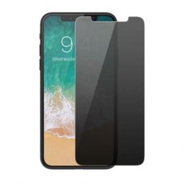 Set 2 folii de sticla Apple iPhone X Privacy Glassfolie securizata duritate 9H