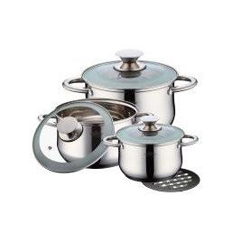 Set oale inox Peterhof 7 piese cu capac PH-15728