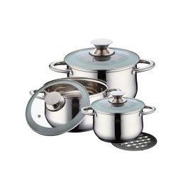 Set oale inox Peterhof 7 piese cu capac PH-15728