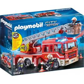 Playmobil city action - masina de pompieri cu scara