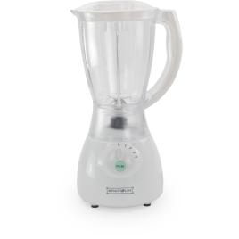 Blender cu rasnita de cafea Royalty Line RL-SM-400P.2L, 500W, 1.5 L, 2 viteze + Pulse, Zdrobire gheata, Alb