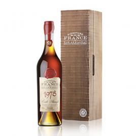 Signature de france vintage1978 armagnac, armagnac 0.7l