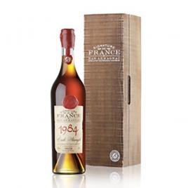 Signature de france vintage1984 armagnac, armagnac 0.7l