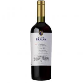 Vin vinia traian cabernet sauvignon, rosu, sec, 0.75l