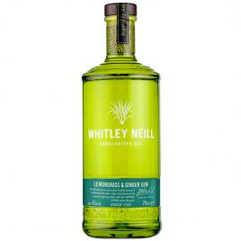 Whitley neill lemongrass&ginger, gin 0.7l