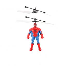 Mini drona, tip figurina interactiva, Inductie, spiderman