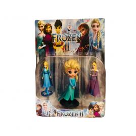 Set 3 figurine Frozen 2, 6-9 cm
